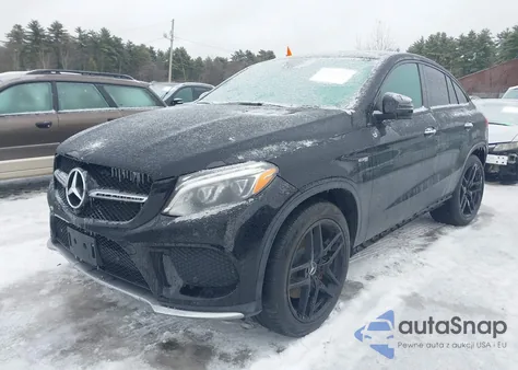 2017 Mercedes-Benz Amg Gle 43 Coupe 4Matic z USA, uszkodzony, nr VIN 4JGED6EB0HA050731